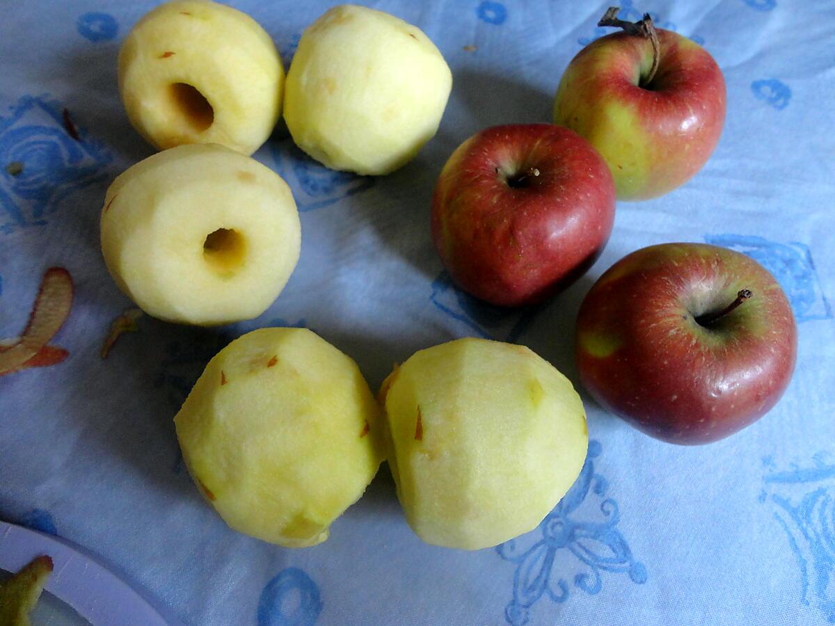 recette verrines de pommes au miel et meringues