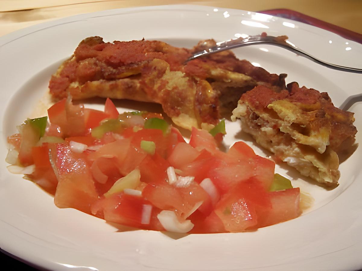 recette omlettes farcies de poisson