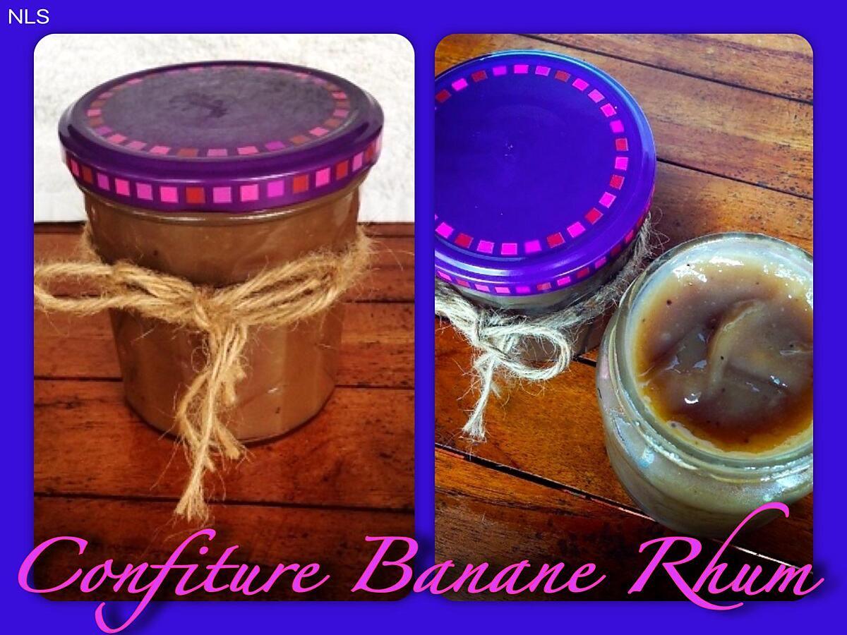 recette Confiture Banane Rhum Vanille