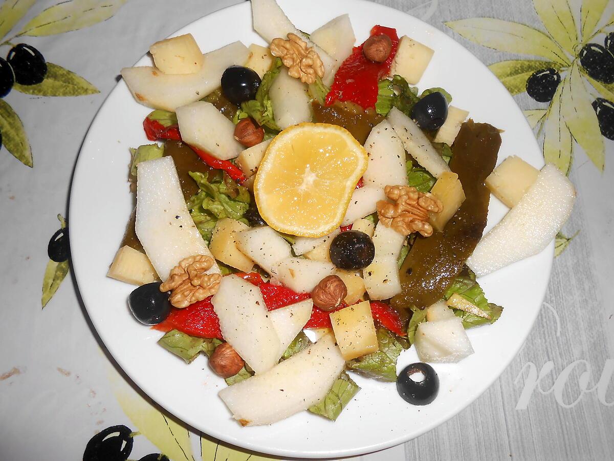 recette SALADE "ARLEQUINE"