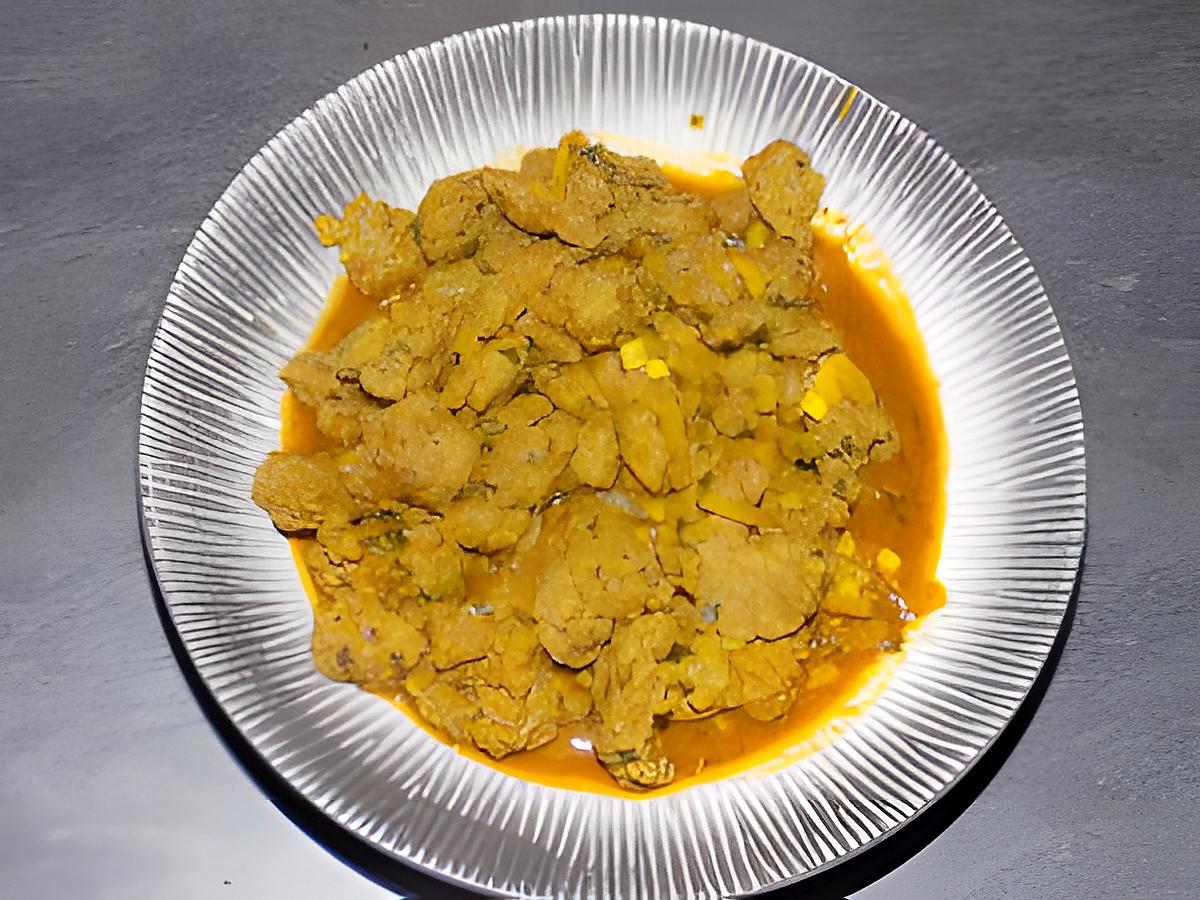 recette Curry de boeuf (compatible dukan)