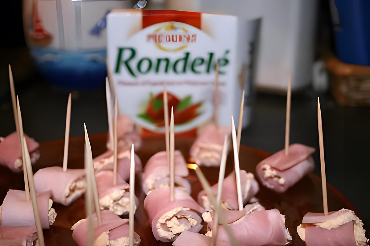 recette roulés au rondelé