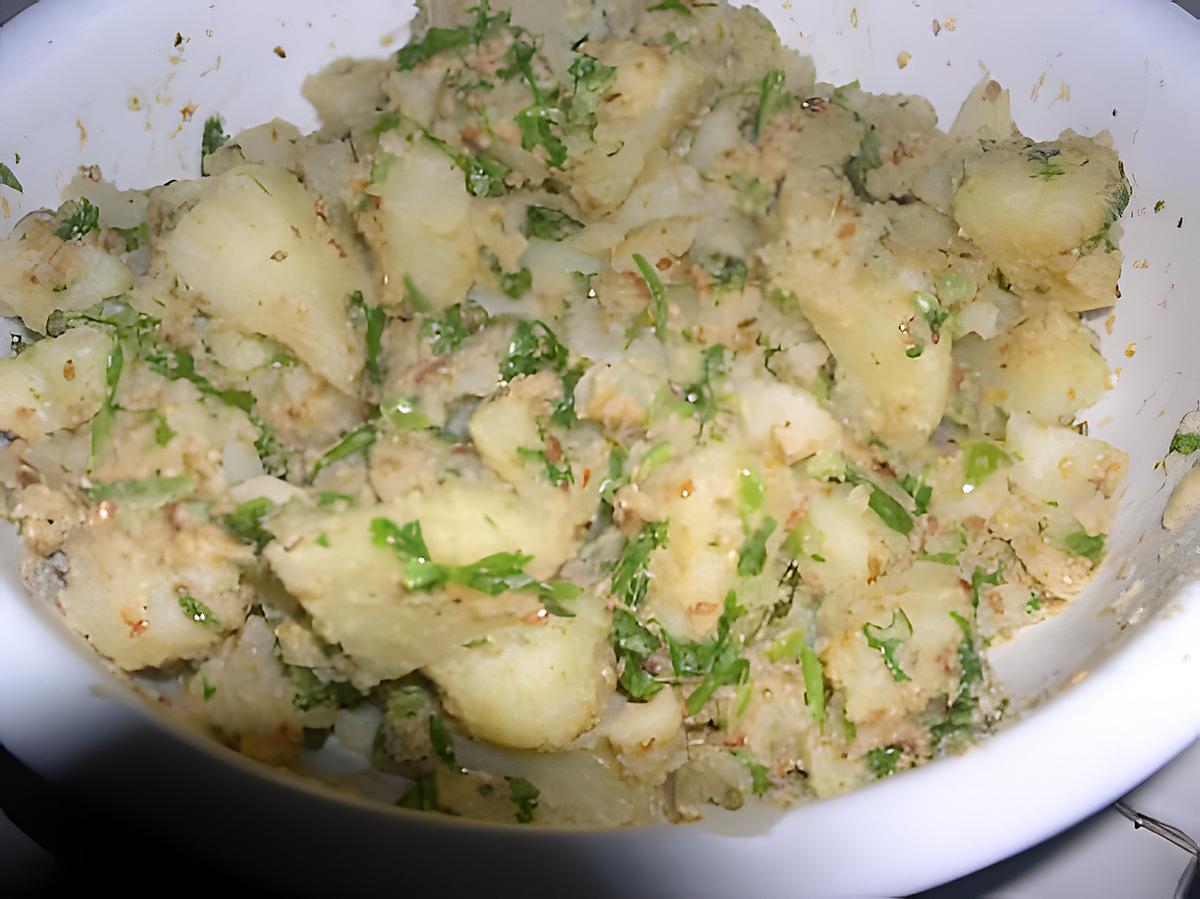 recette Salade de pommes de terre népalaise