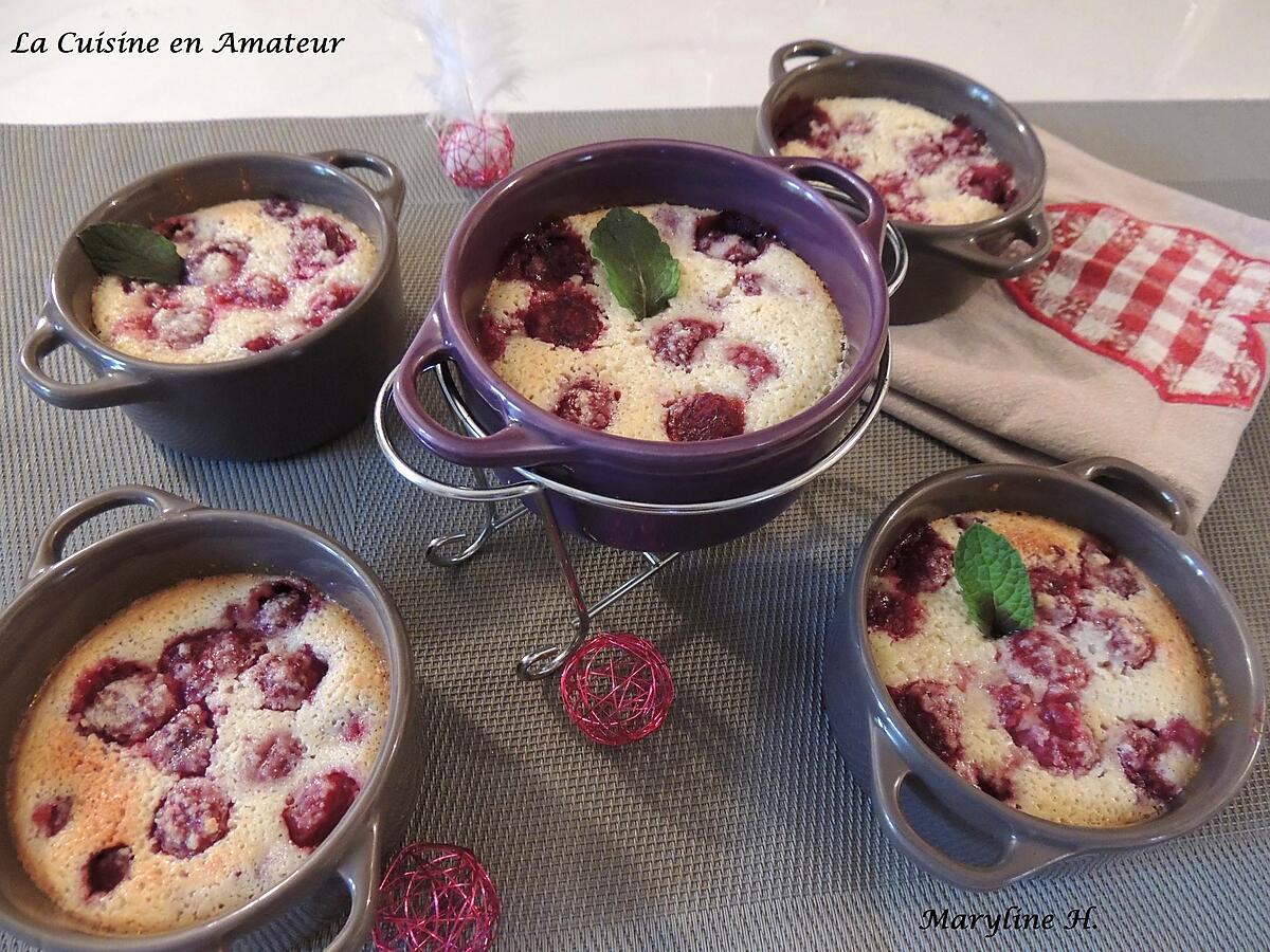 recette Gratin sucré aux framboises