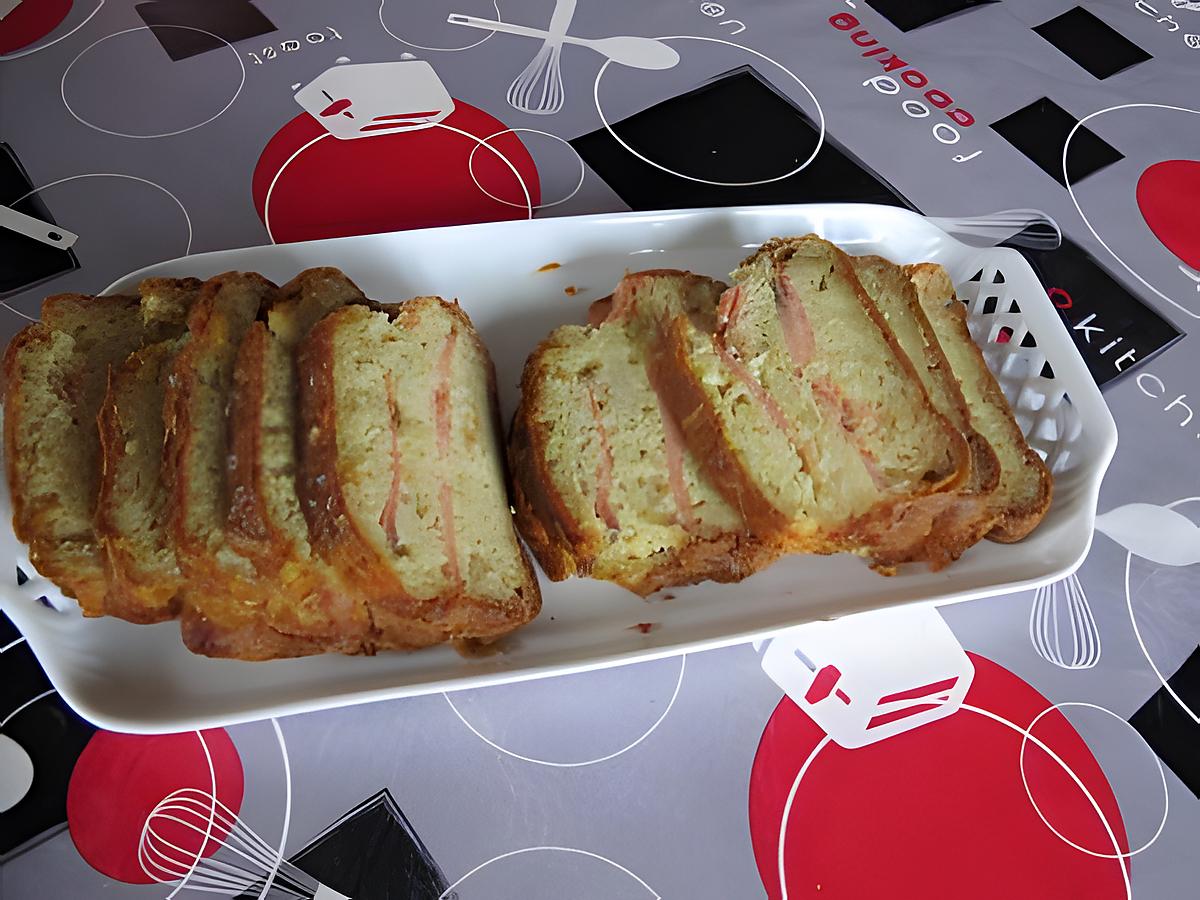 recette Cake aux poireaux & saumon fumé