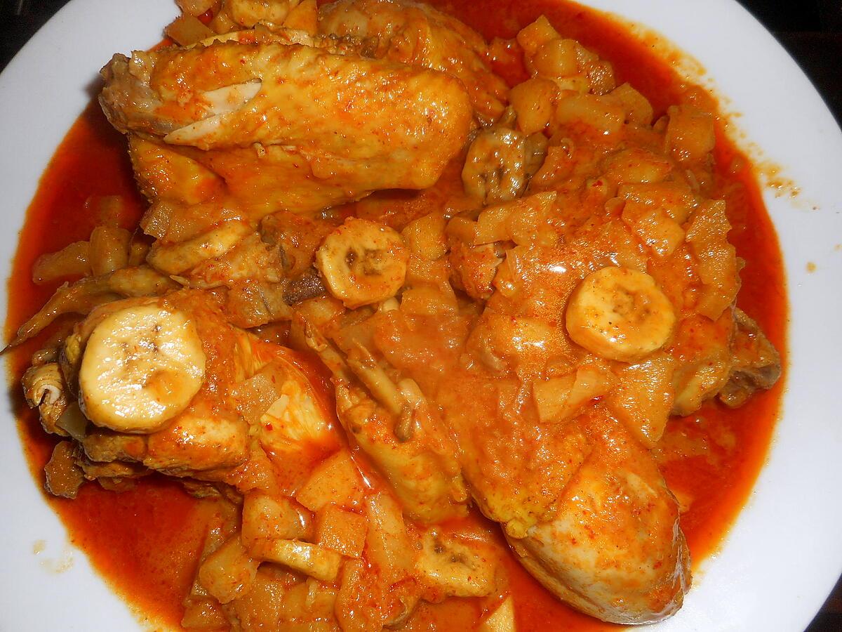 recette Poulet a l indienne