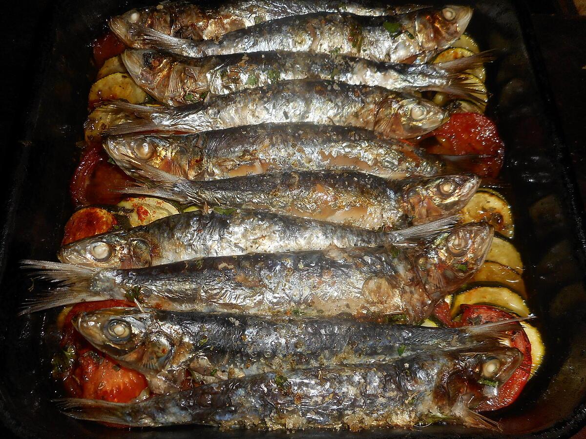 recette Tian de sardines aux courgettes et tomates