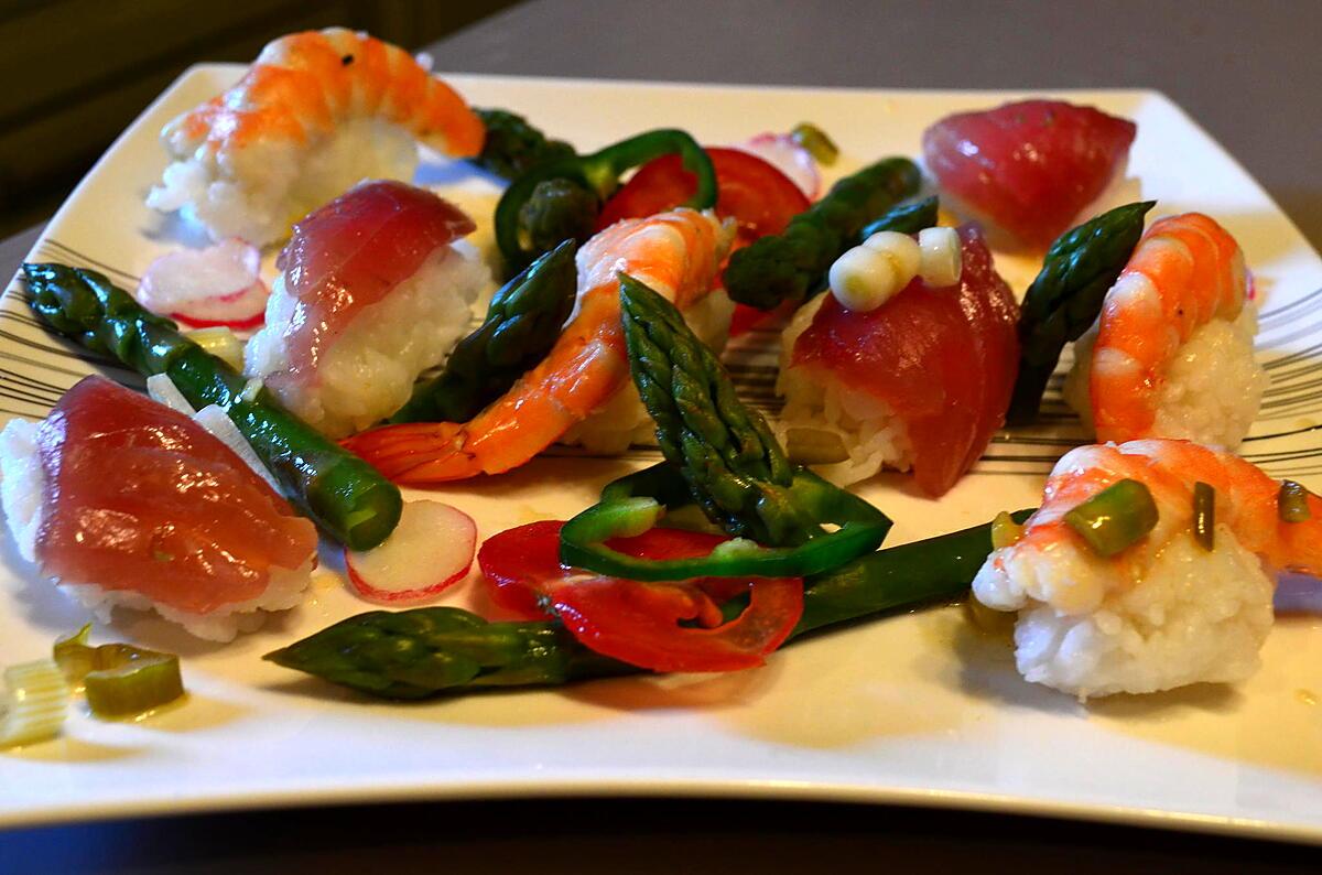 recette SUSHIS DE PRINTEMPS