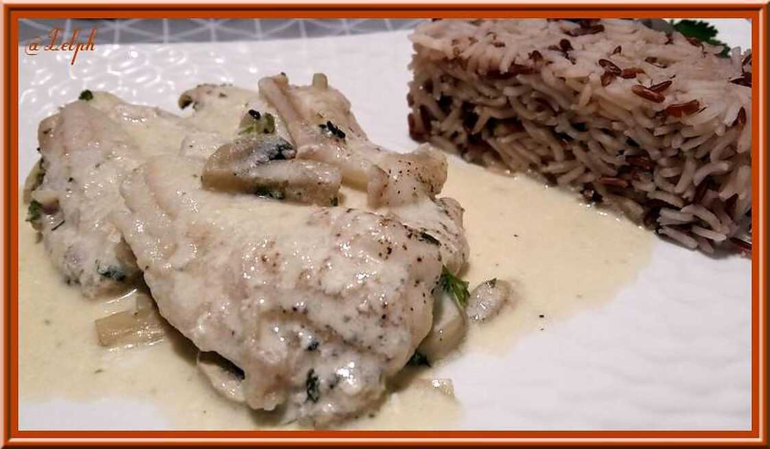 Recette de Filets de Sole Bonne Femme