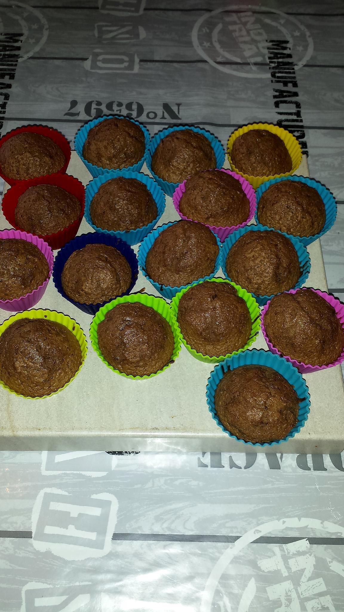 recette Muffins au chocolat