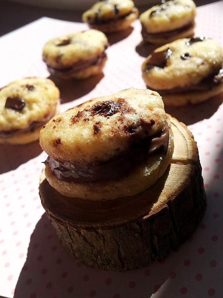 recette Macarons de cookies fourrés au nutella