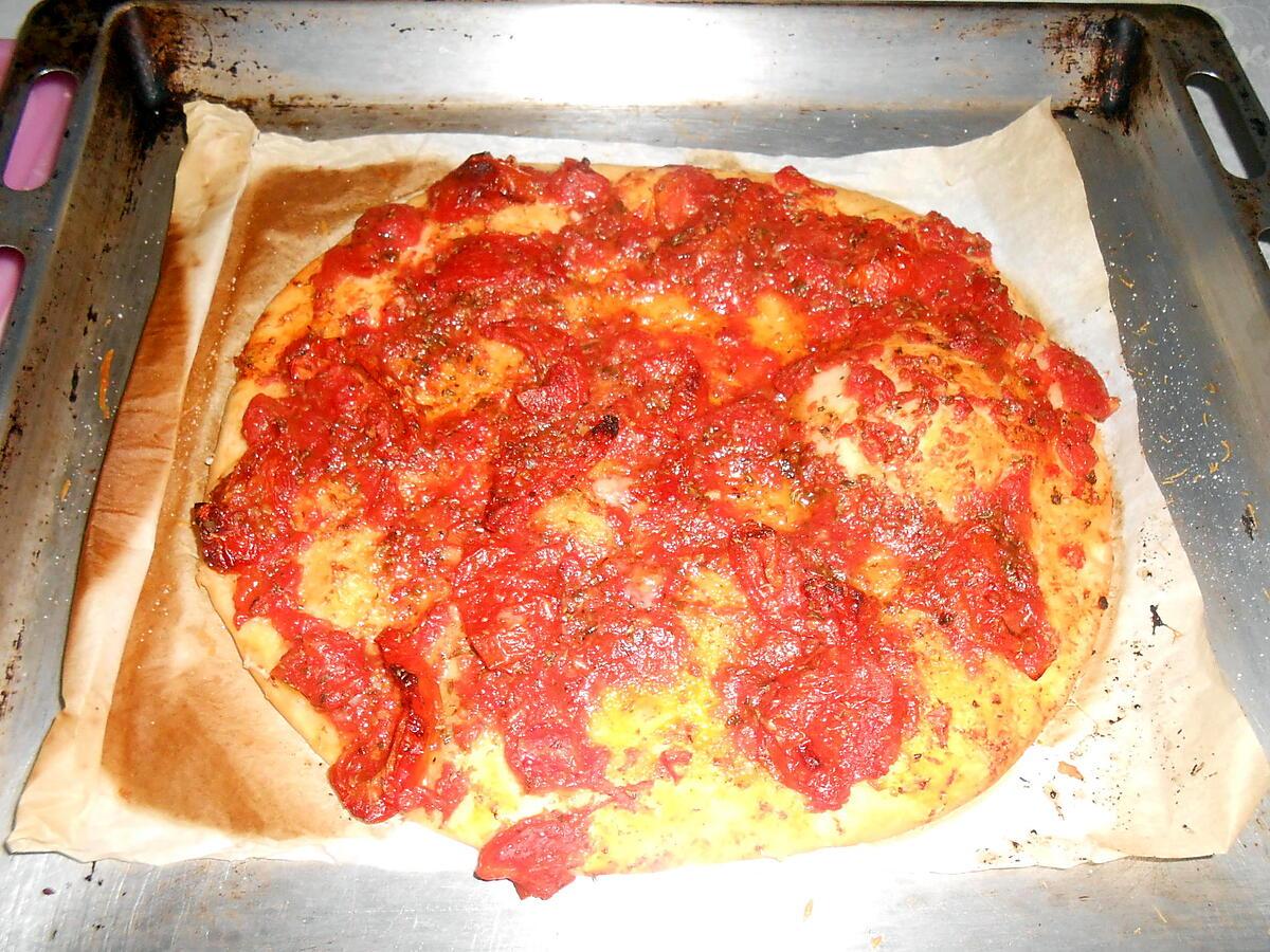 recette PIZZA "PRIMAVERA"