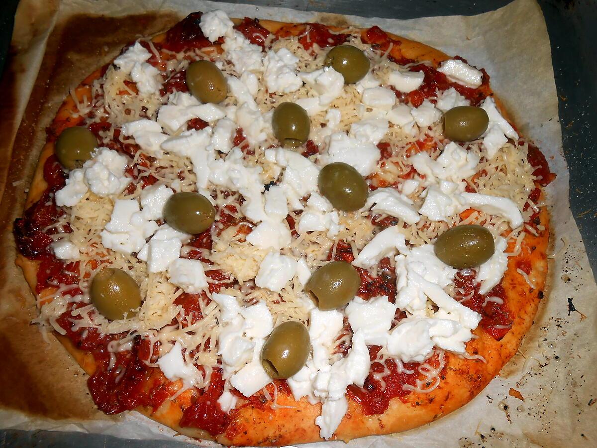 recette PIZZA "PRIMAVERA"