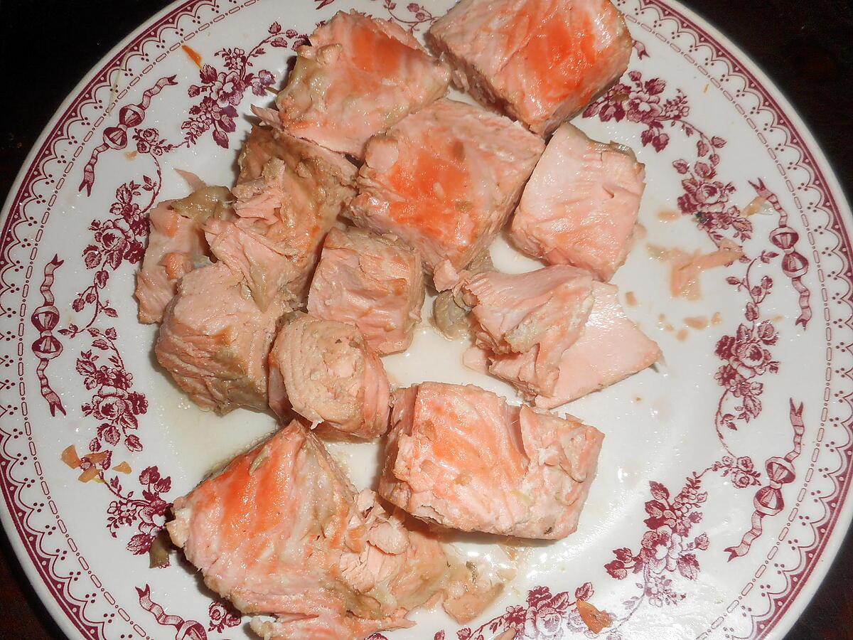 recette Waterzoi de saumon