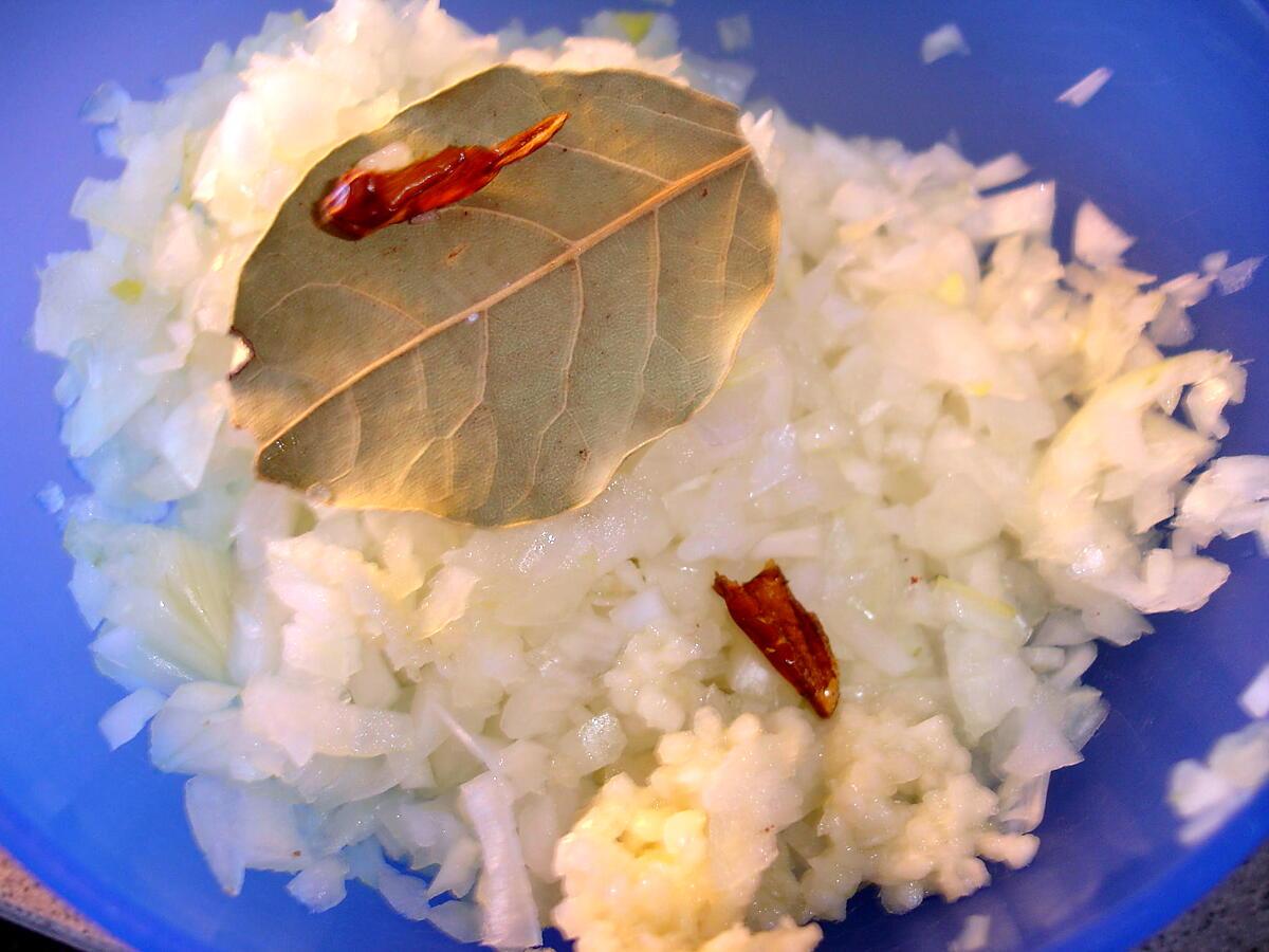 recette Arroz de Marisco (riz tomates et fruits de mer)