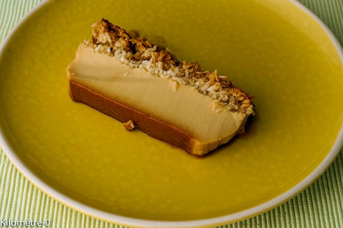 recette Flan coco au caramel