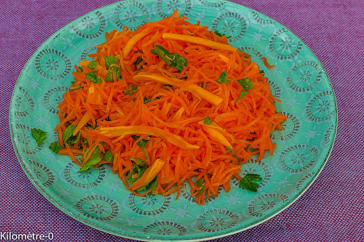 recette Salade de carottes rapées à la mimolette