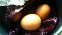 recette L'œuf de Pâques orthodoxe teint naturellement