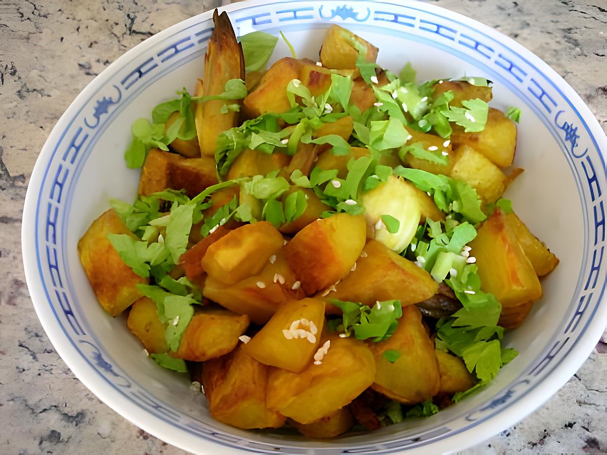 recette Pommes de terre aux 2 épices