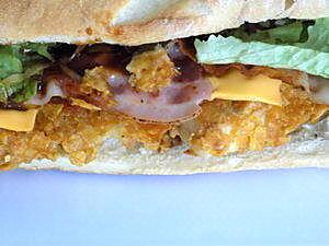 recette Sandwich poulet bacon