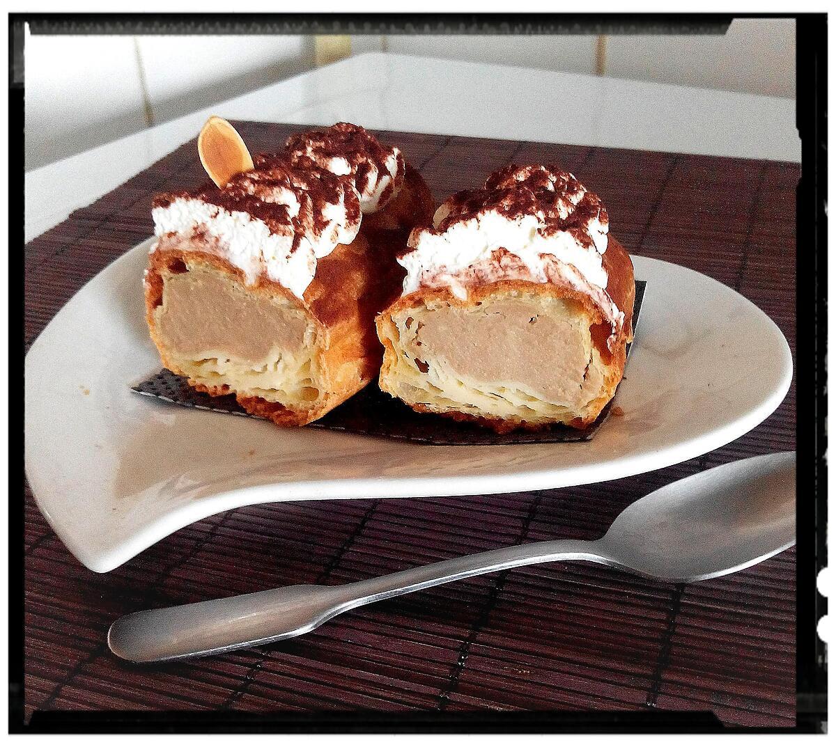 recette éclairs façon tiramisu