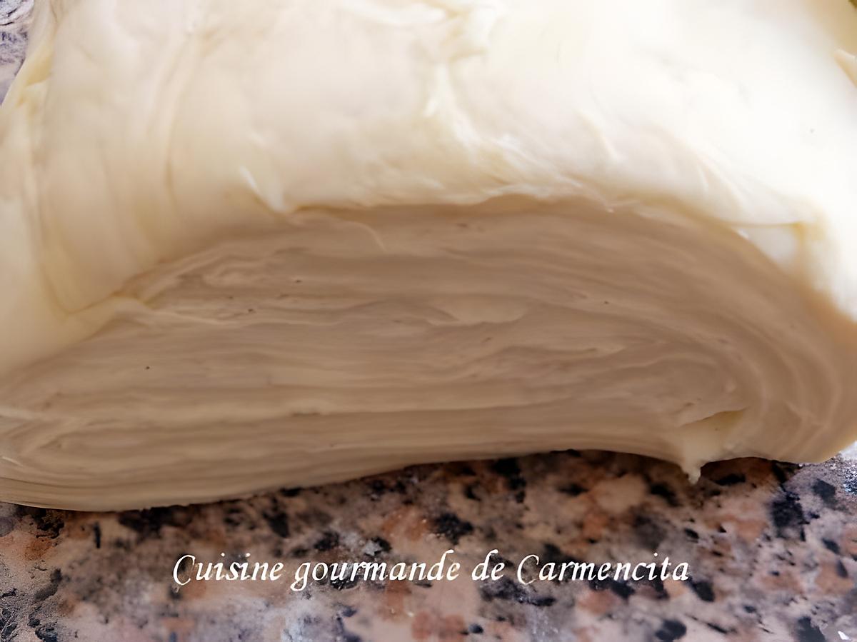 recette Pâte levée feuilletée