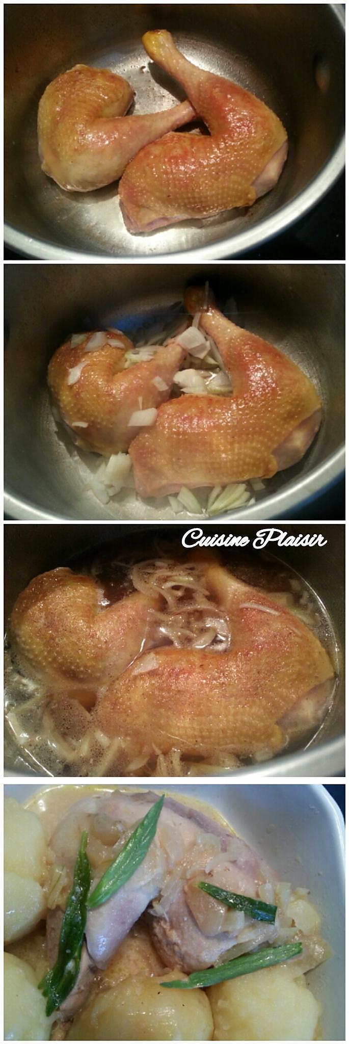 recette Poulet à l'estragon