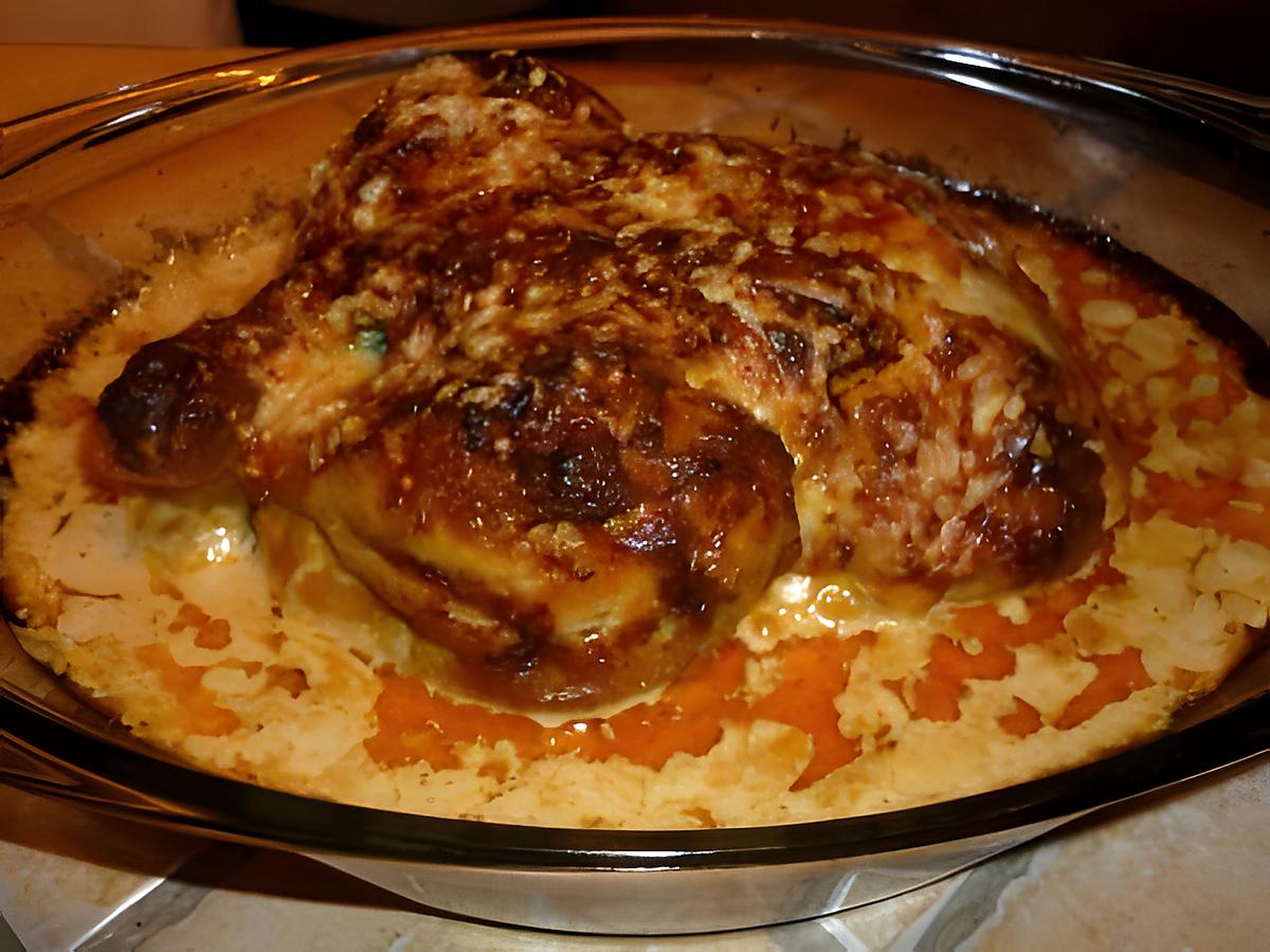 recette Poulet à l'emmental