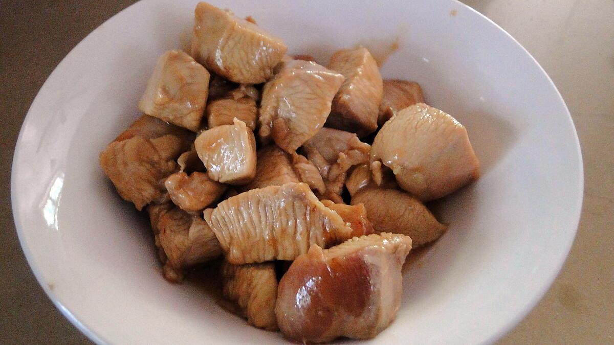 recette Poulet au citron à la chinoise