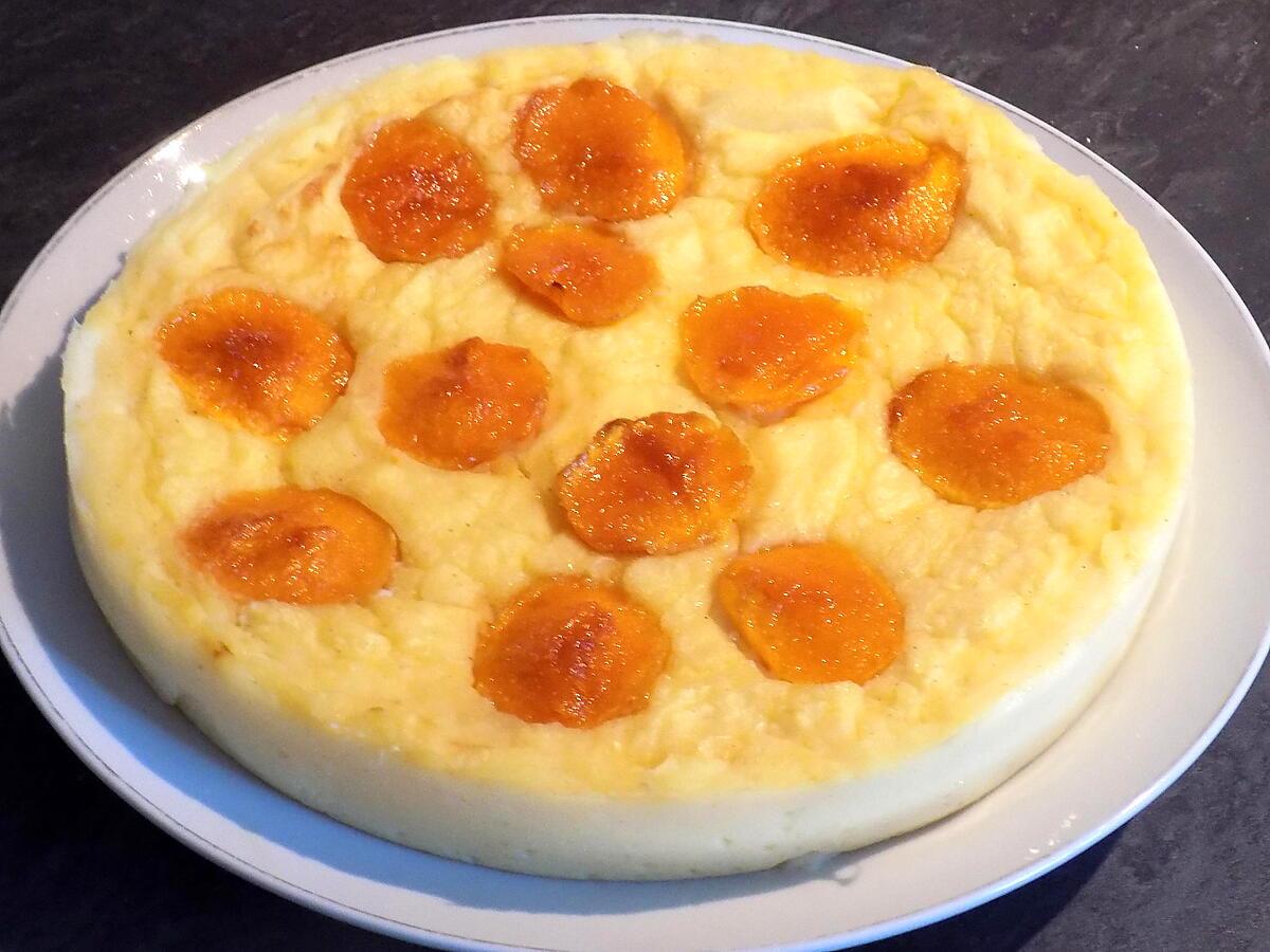 recette Flan aux faux abricots (compatible dukan)