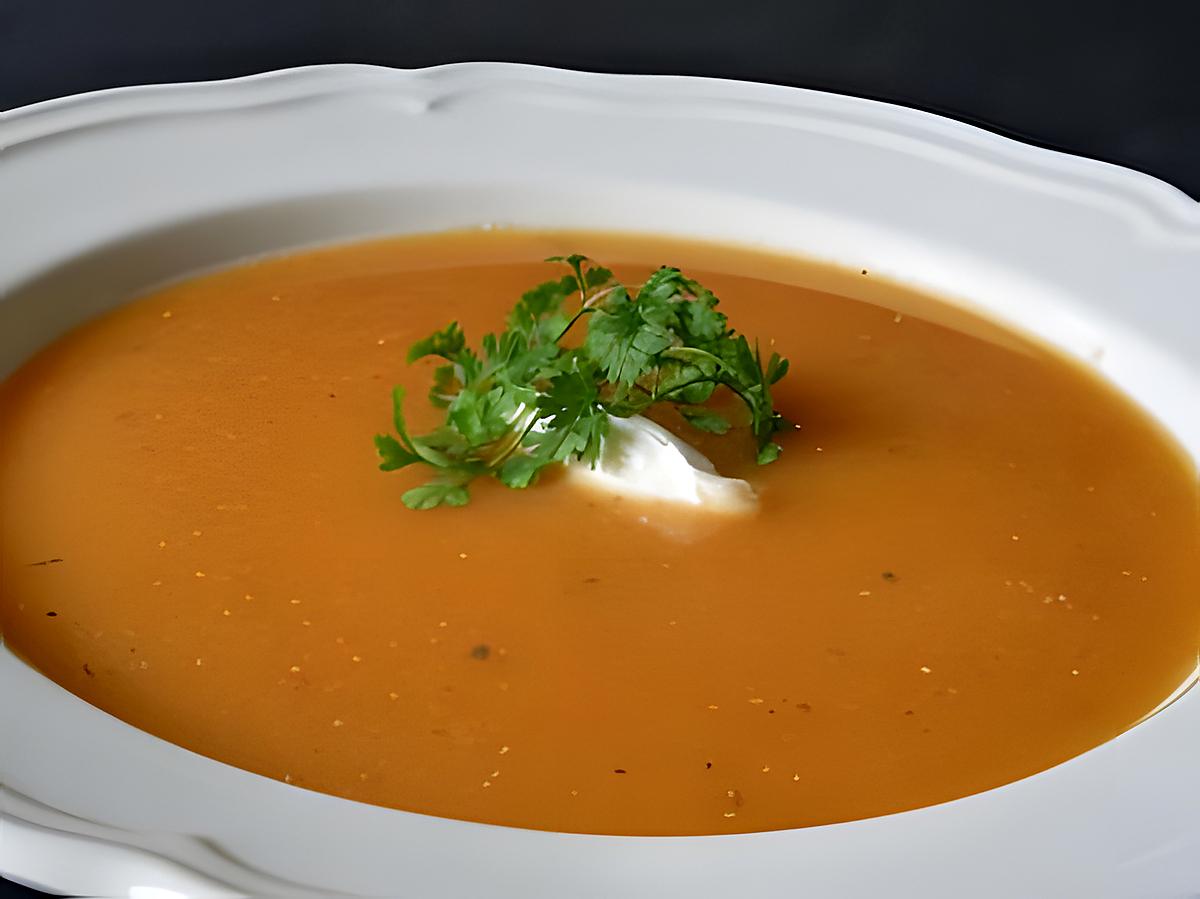 recette potage aux tomates