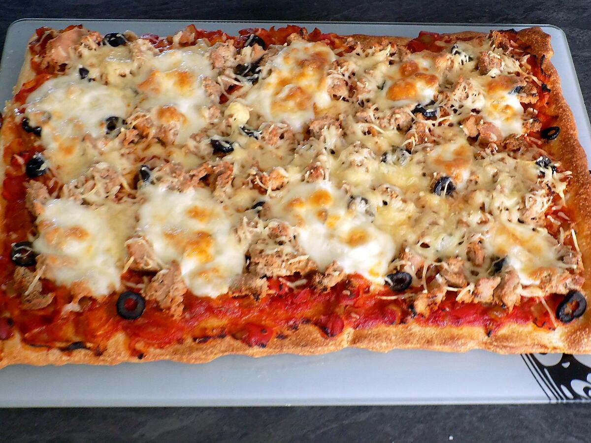 recette Pizza au thon