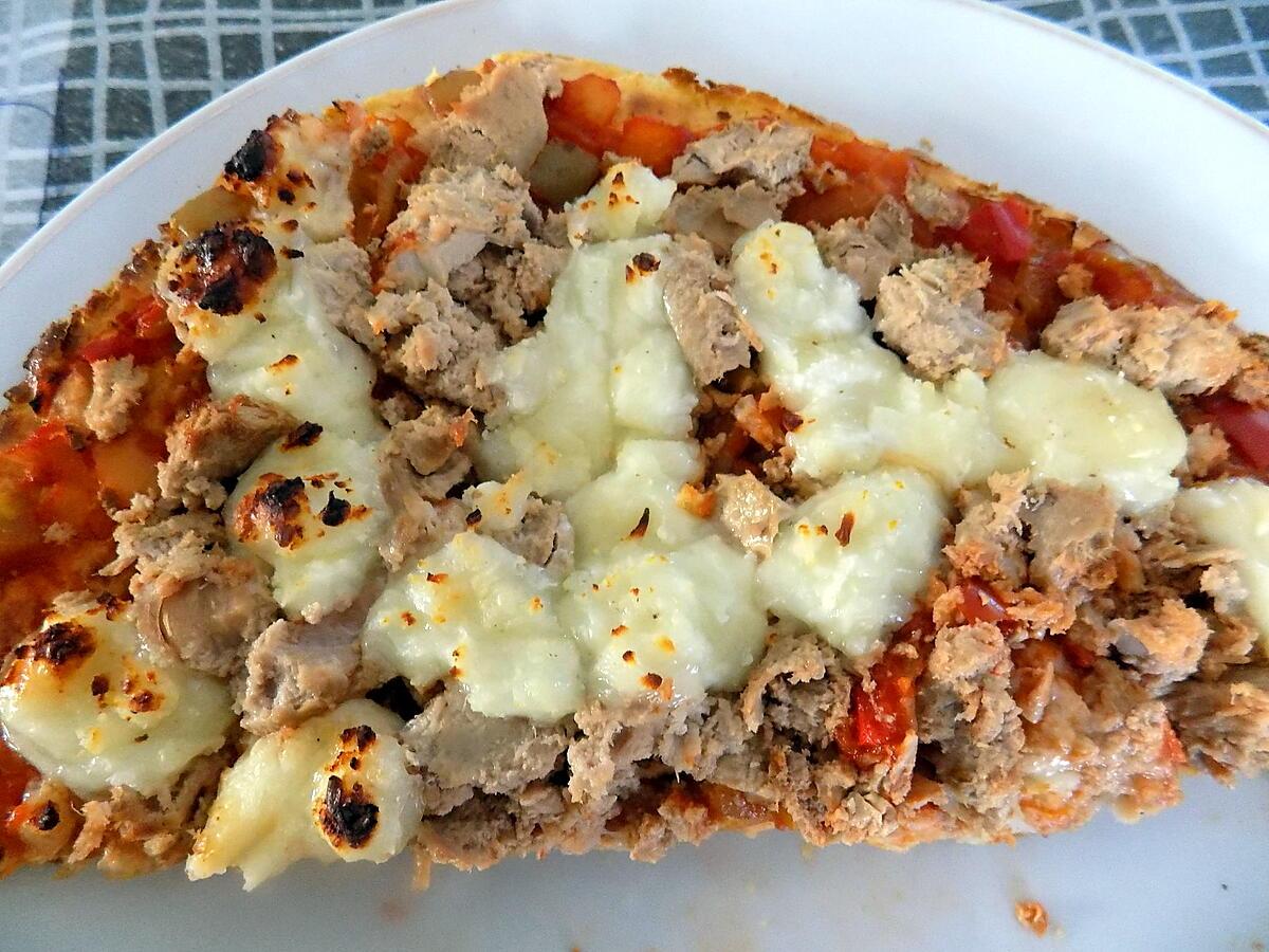 recette Pizza au thon dukan