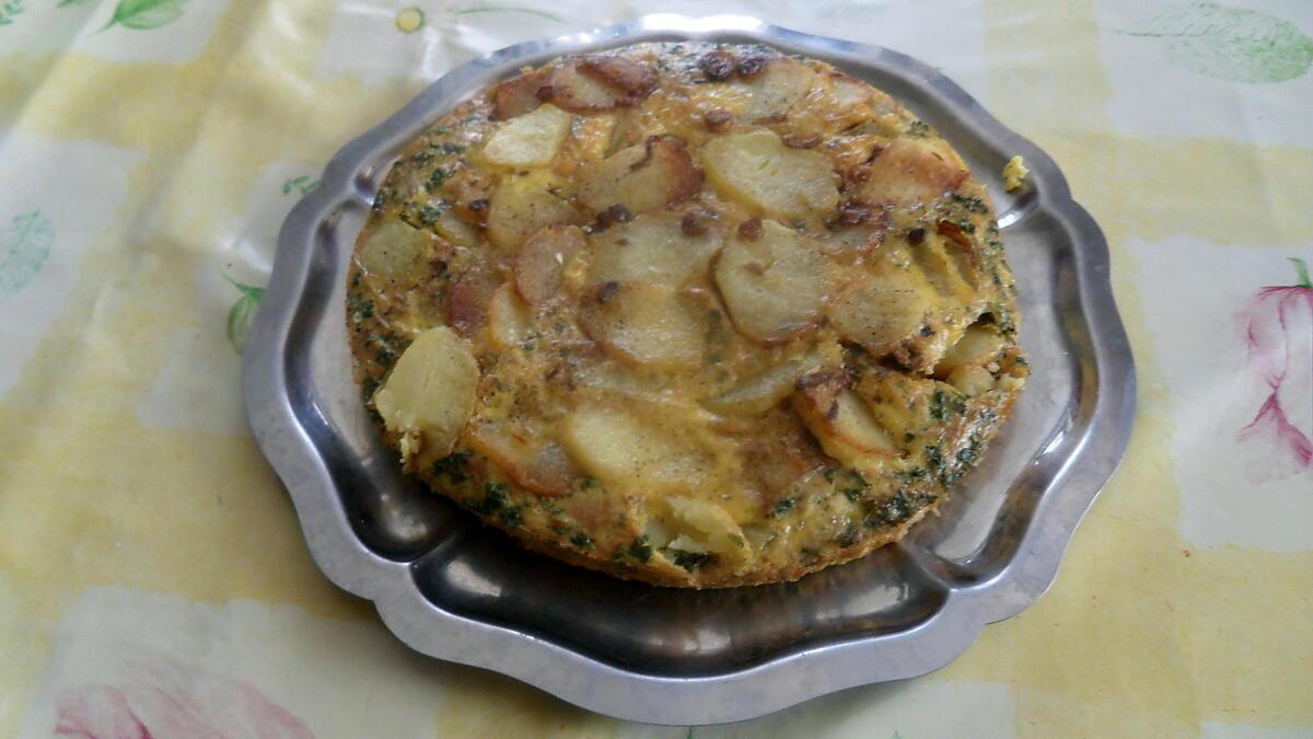 recette Tortilla  pommes de terre thon