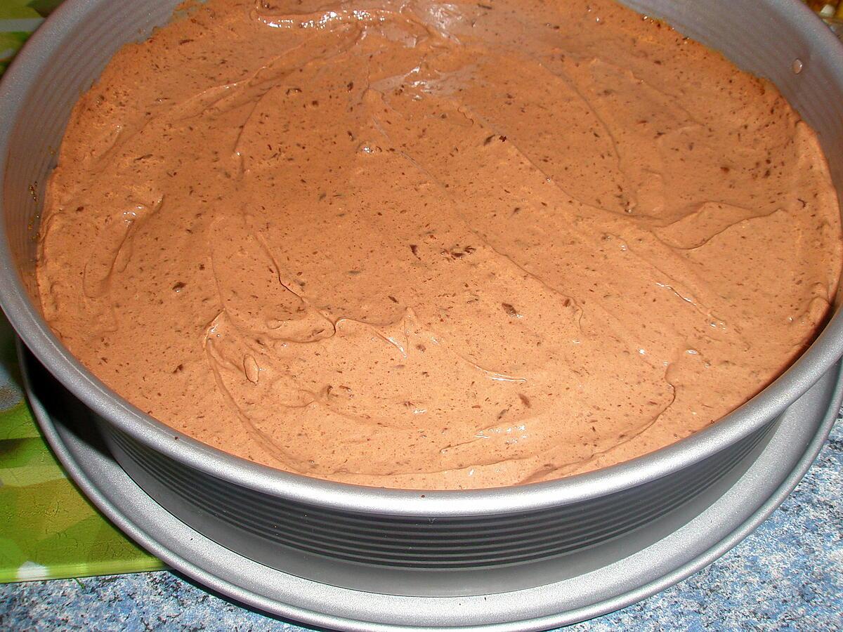 recette Cheese-cake poire chocolat