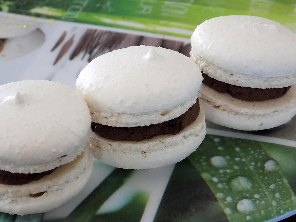 recette Macarons chocolat/café