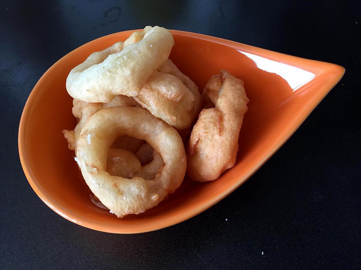 recette Oignons rings