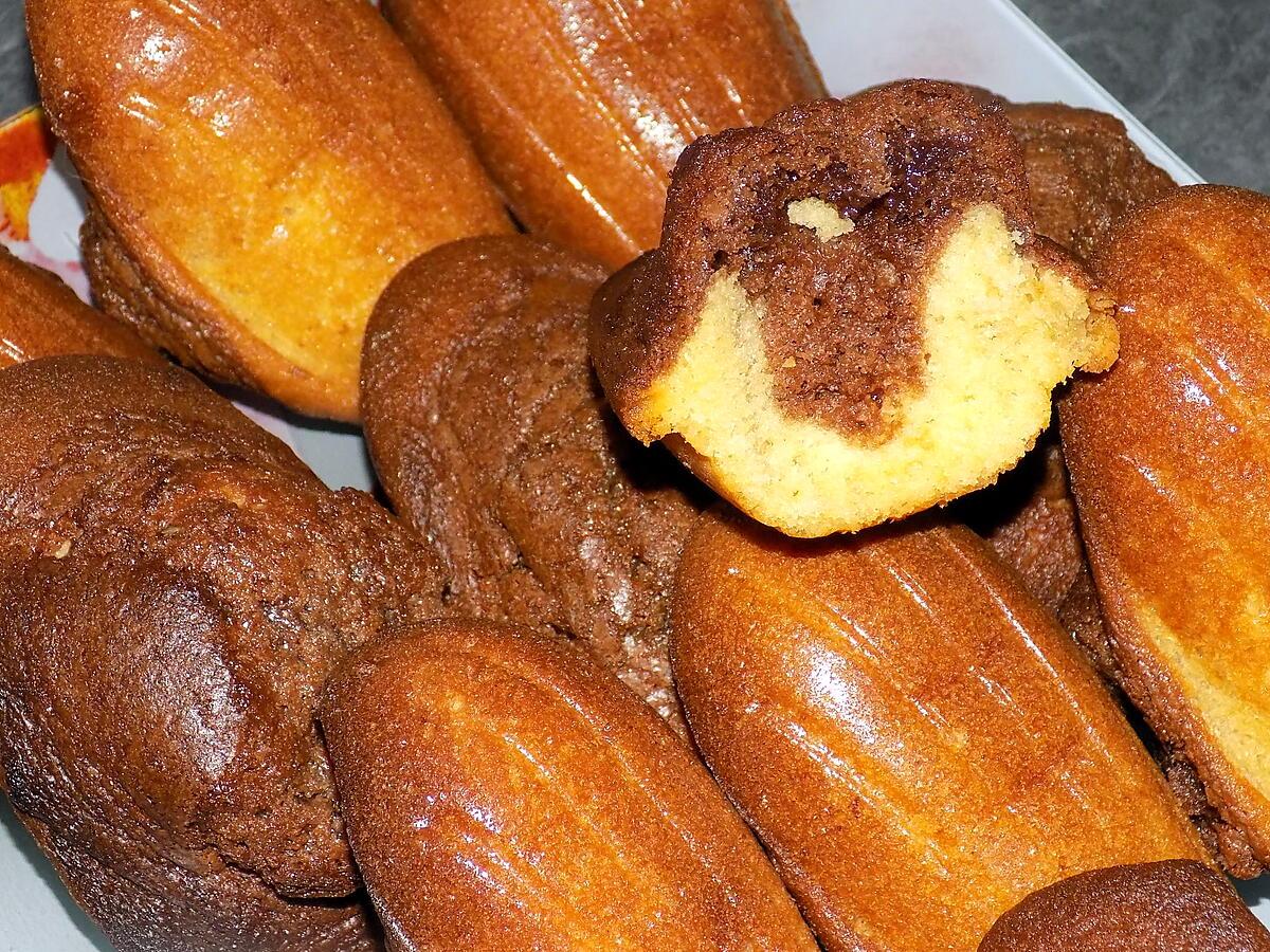 recette Madeleines au nutella