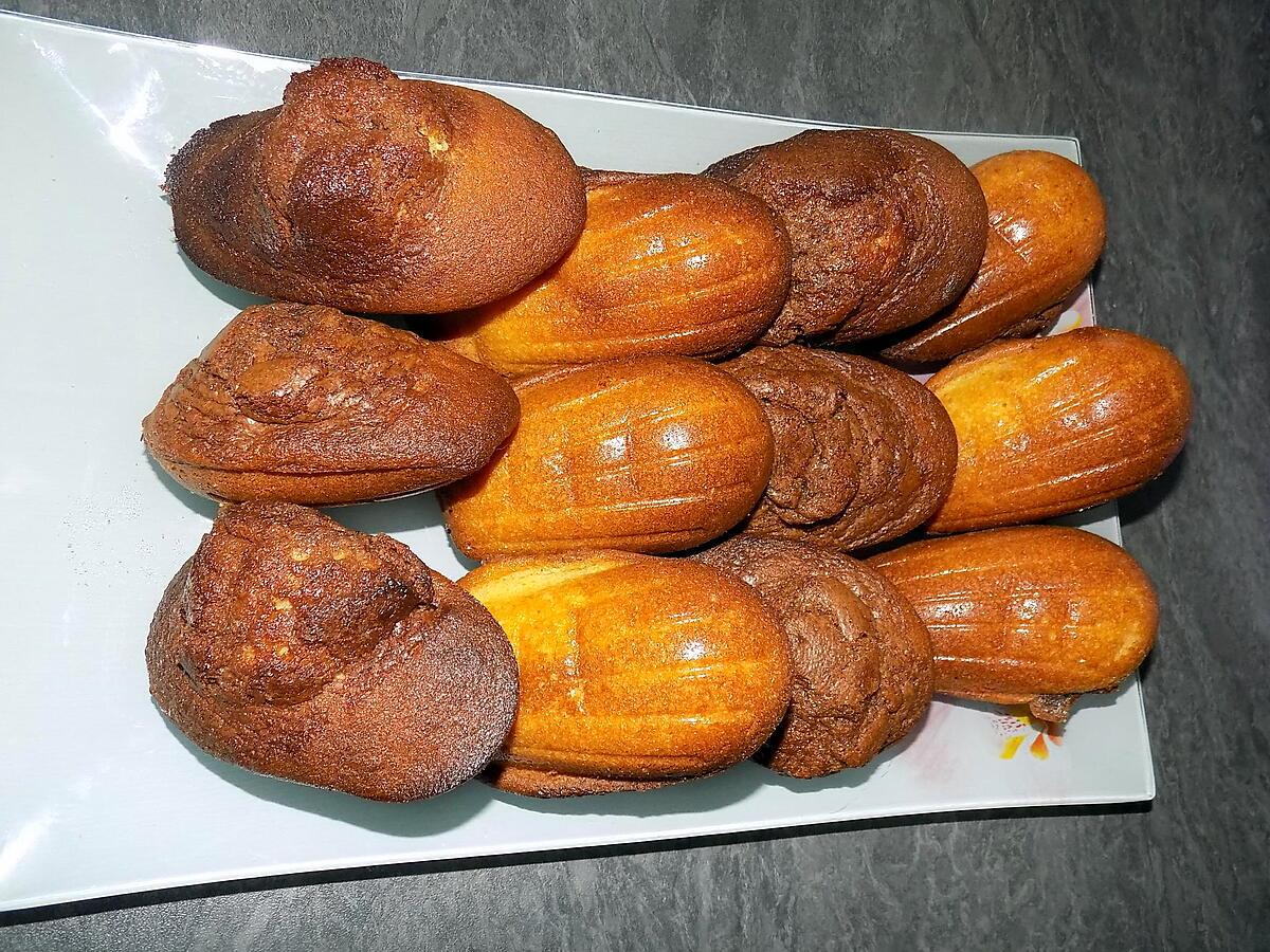 recette Madeleines au nutella