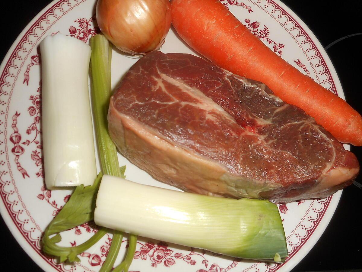 recette Salade de paleron de boeuf