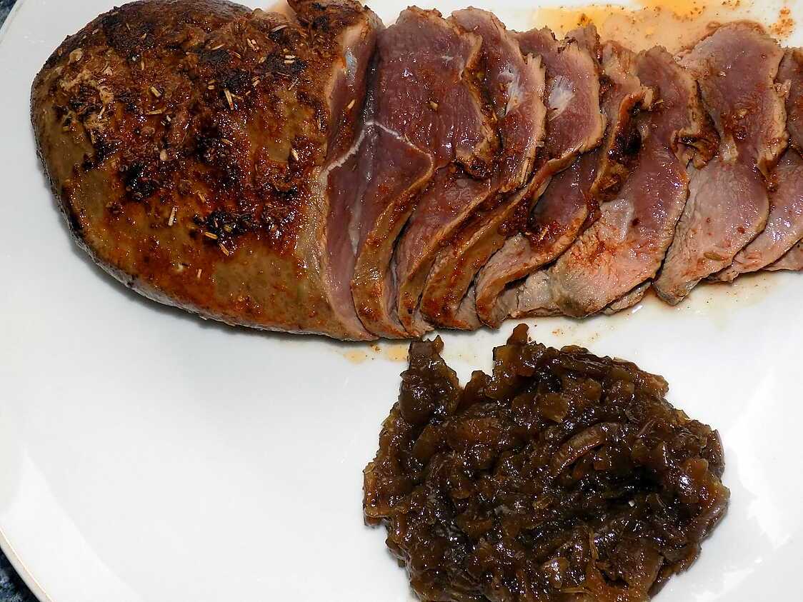 Roti De Canard Au Piment D'espelette Cuisson Recette de Filet de canard au piment d'Espelette