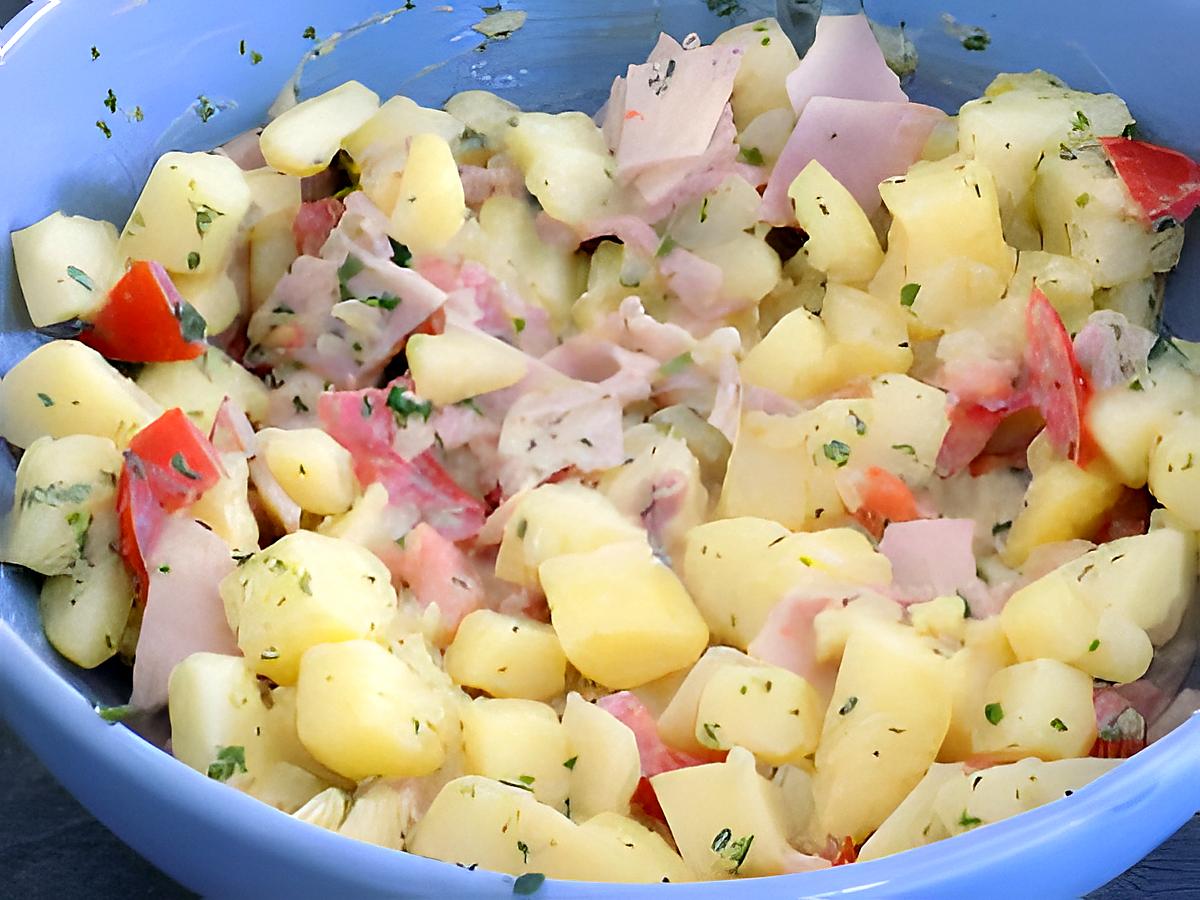 recette Salade de pommes de terre gloria