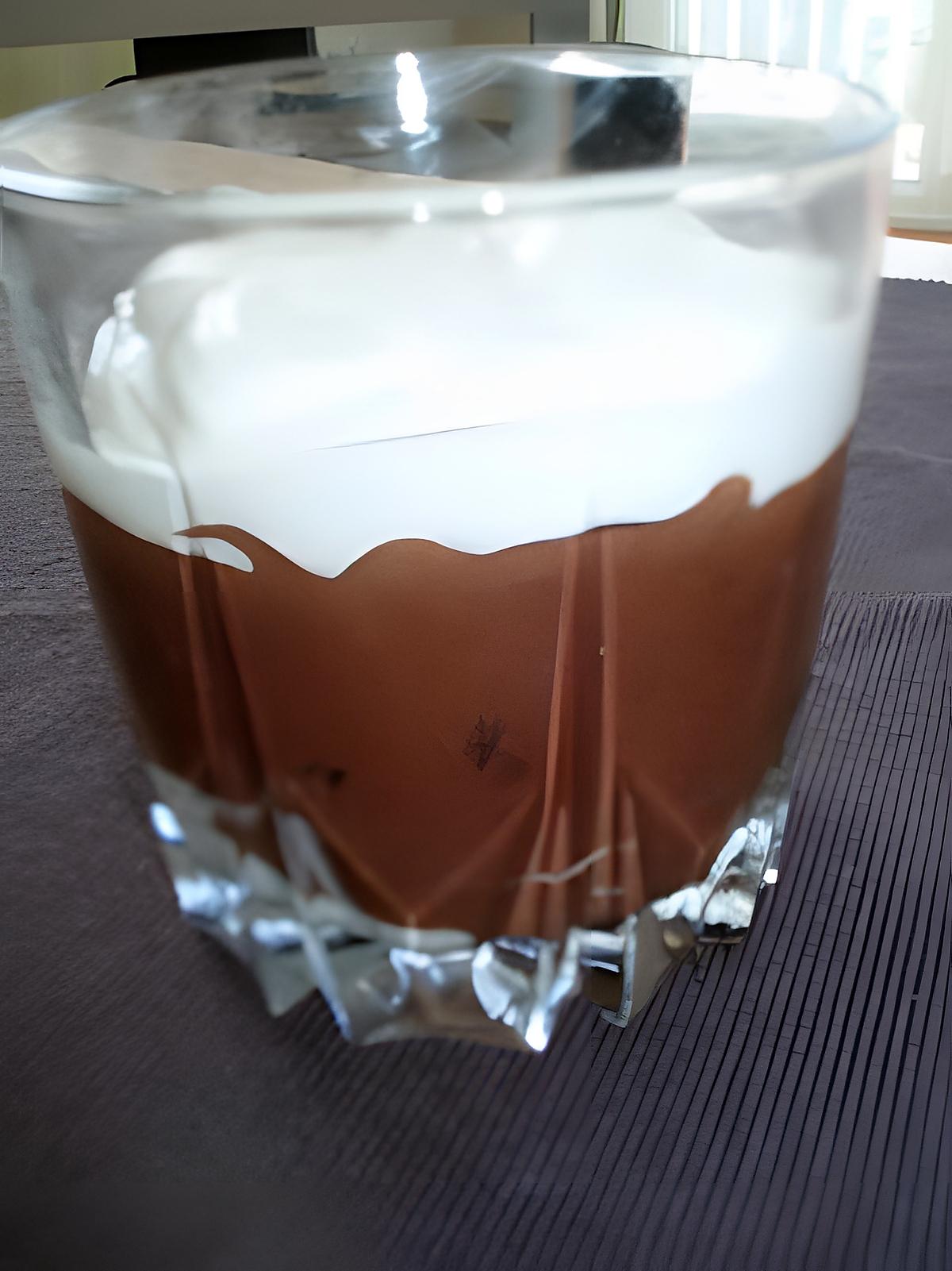 recette Mousse chocolat à la liégeoise