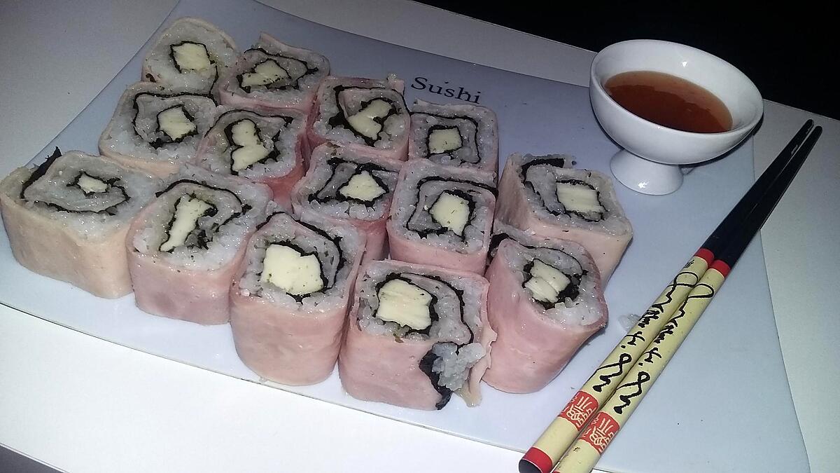 recette Makis de jambon