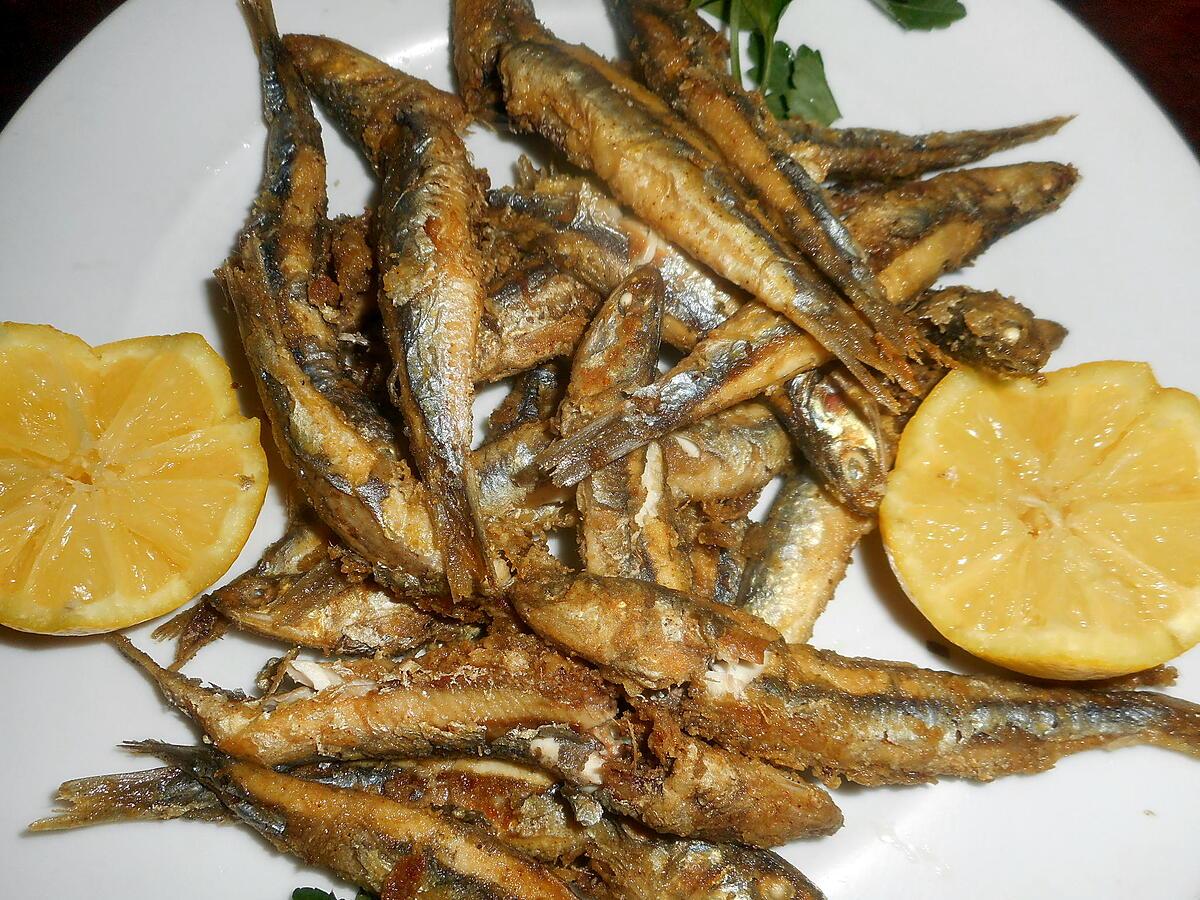 recette Friture d anchois au citron