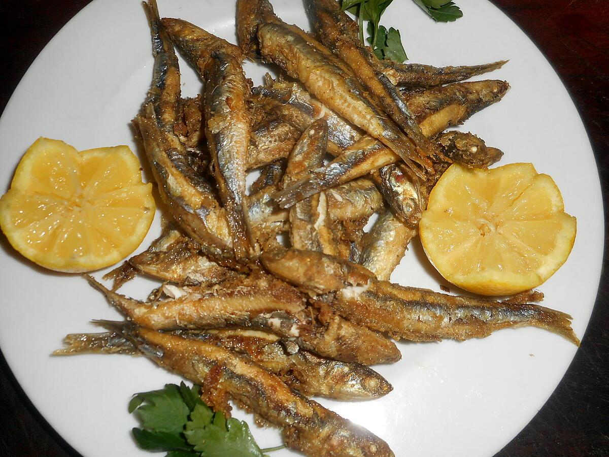 recette Friture d anchois au citron