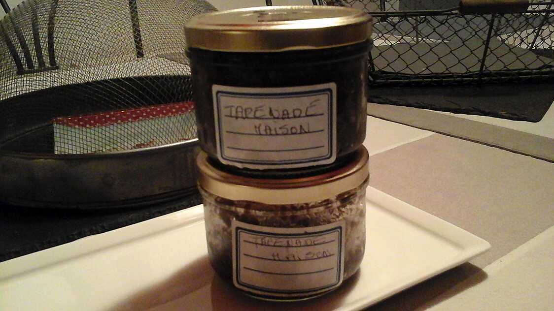 Recette de Tapenade aux olives noires par pipoue83