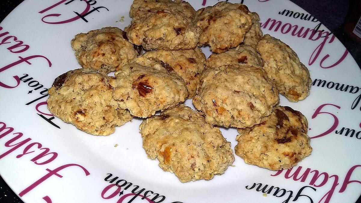 recette Cookies au flocons d'avoine tomate séché seranno