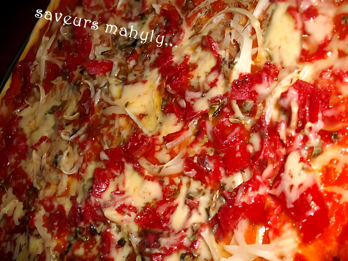 recette pizza poivrons rouge oignons...toutes saveurs...