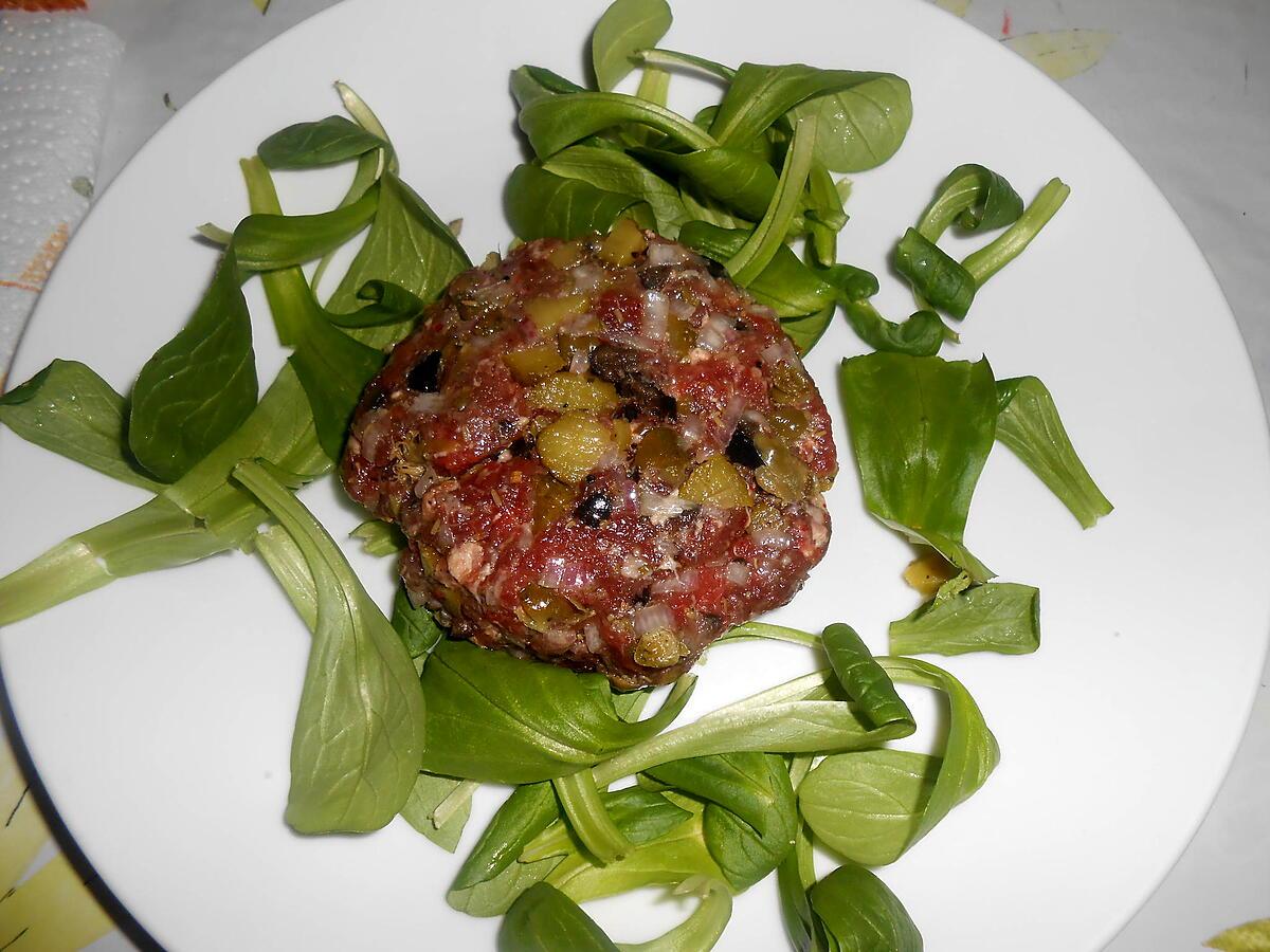 recette MON ASSIETTE TARTARE